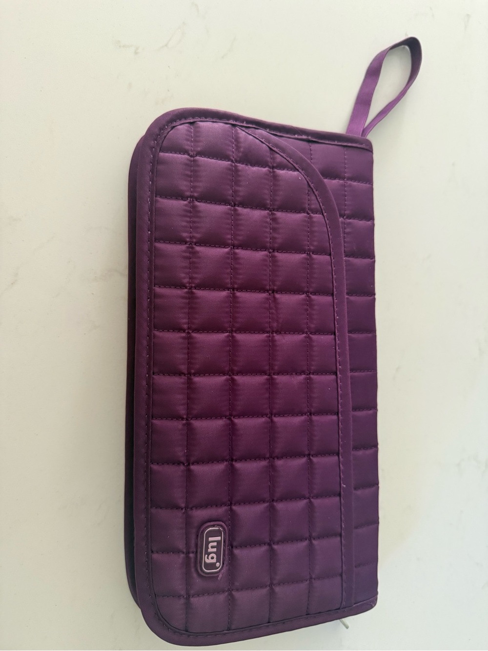 lug Quilted Purple Travel wallet RFID